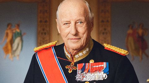 Kong Harald V er død